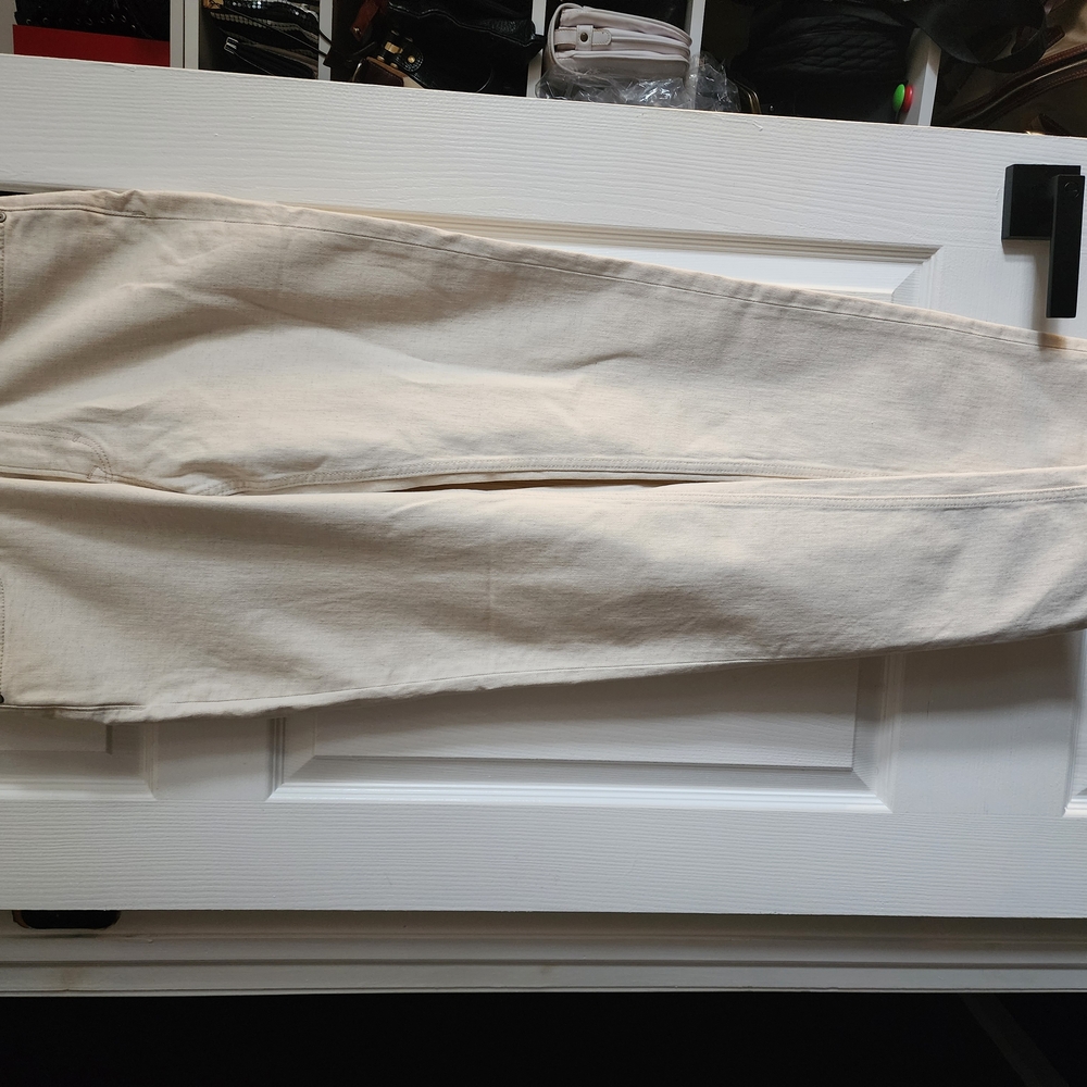 Men's Cream Jeans 32/34 - Picture 7 of 10